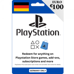 PlayStation Germany  - €100 Euro (€) - Instant Delivery (Prepaid Only)