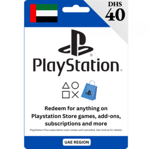 PlayStation UAE - 40 Dirham (AED) - Instant Delivery (Prepaid Only)