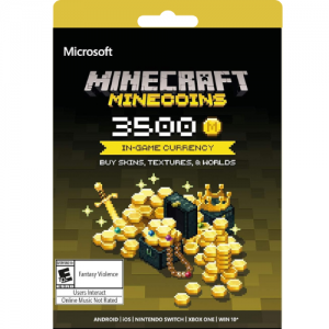 MINECRAFT PACK 3500 Coins  - Instant Delivery (Prepaid Only)