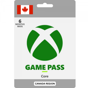 Xbox Game Pass Core 6 Month Membership - Instant Delivery (Prepaid Only)