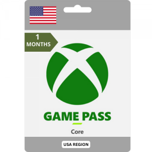 Xbox Game Pass Core  1 Month USA  - Instant Delivery (Prepaid Only)