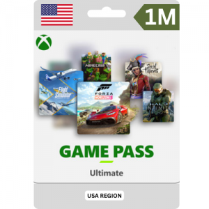 Xbox Game Pass Ultimate 1M US - Instant Delivery (Prepaid Only)