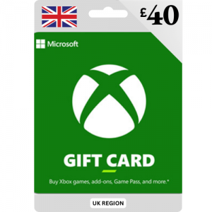 Xbox Live UK - 40 Pounds (£) - Instant Delivery (Prepaid Only)