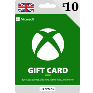 Xbox Live UK - 10 Pounds (£) - Instant Delivery (Prepaid Only)