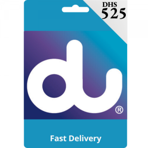 DU - 525 Dirham (AED) - Instant Delivery (Prepaid Only)